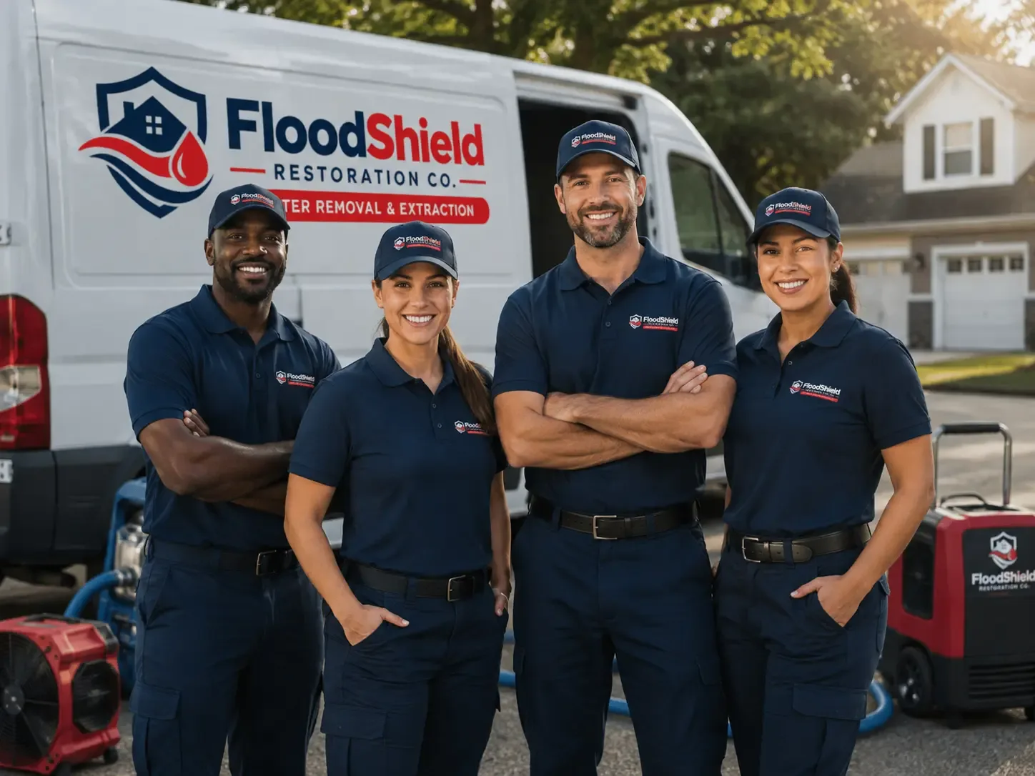 Flood Damage Restoration company in South English, IA